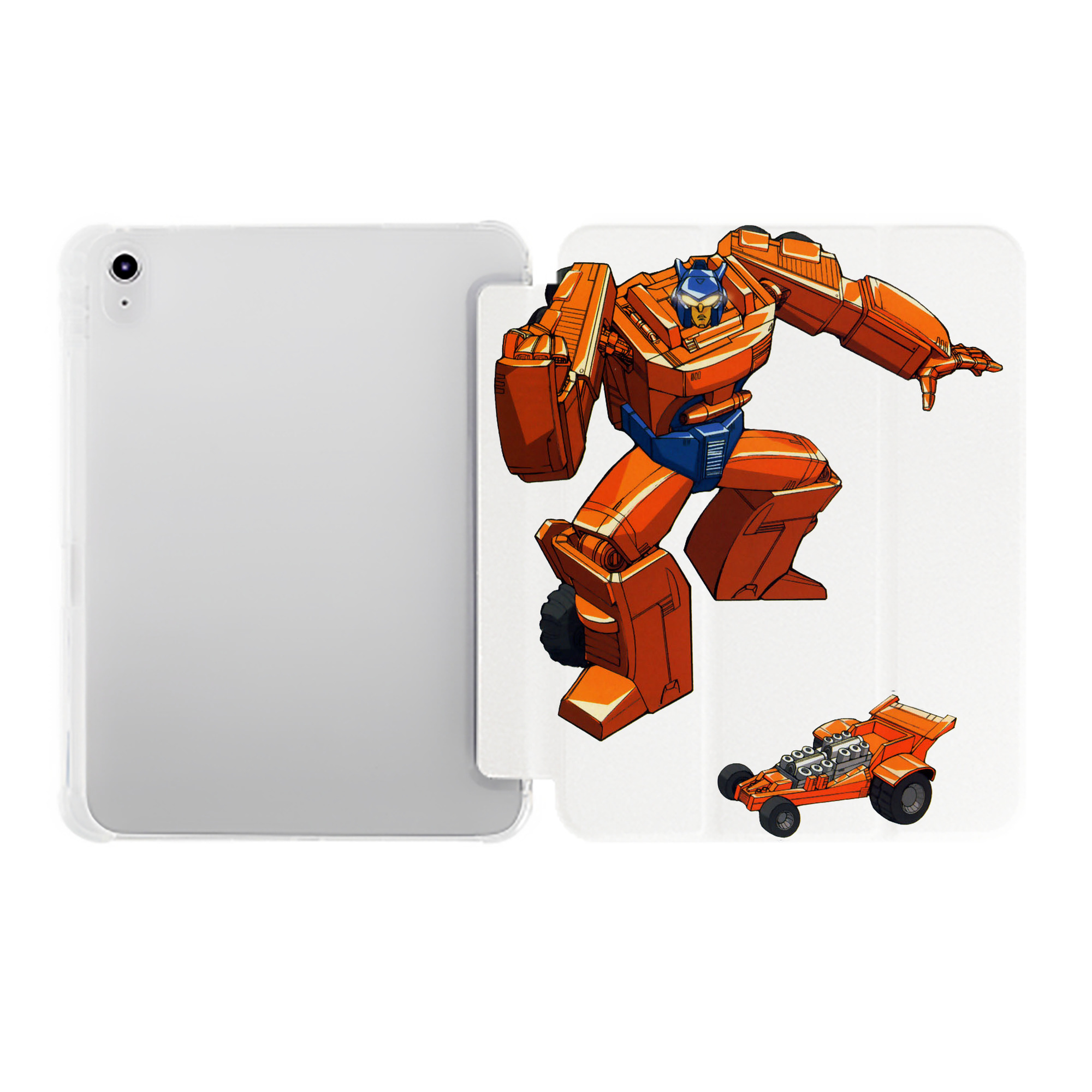 （画像用）  IPad ケース ペン収納付き 三つ折りスタンド PUレザー×シリコン 対応機種9.5/10.5/10.9インチ